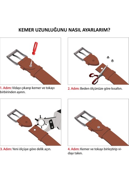 By Nappa KMR2121 Gerçek Deri Spor Kemer fırsatları