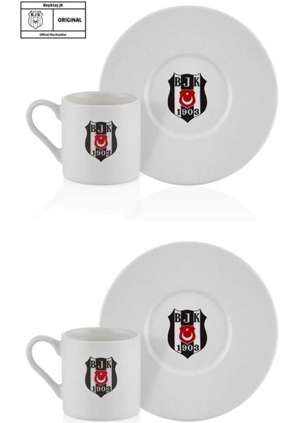 Lisanslı 2'Li Porselen Fincan Takımı