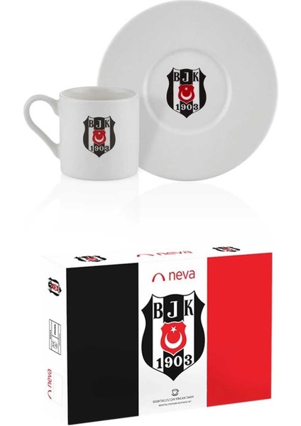 Lisanslı 2'Li Porselen Fincan Takımı