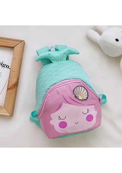Yeni Karikatür Prenses Balık Çocuklar Sırt Çantaları Genç Için Sevimli Anaokulu Okul Çantası Su Geçirmez Çocuklar Kitap Çanta Erkek Kız Hayvan Çantası (Yurt Dışından) fiyatları