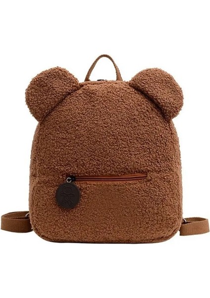 Ayı Sırt Çantaları Taşınabilir Çocuk Seyahat Alışveriş Sırt Çantaları Kadın Sevimli Ayı Şekilli Omuz Sırt Çantası (Yurt Dışından) fırsatları