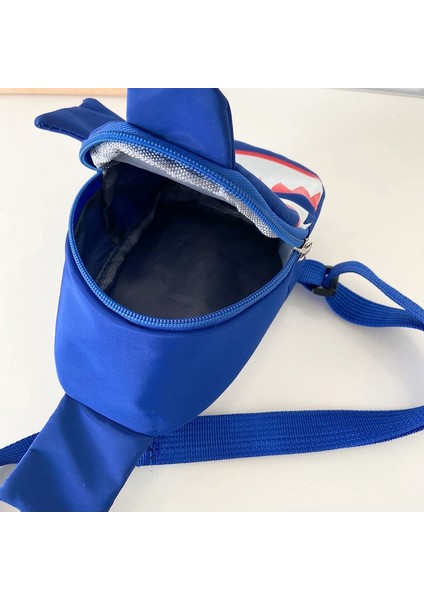 Moda Çocuk Çapraz Vücut Çanta Sevimli Trend Omuz Çantası Fermuar Bel Çantası Karikatür Köpekbalığı Baskı Çocuk Göğüs Çanta Okul Çantası (Yurt Dışından) indirimleri