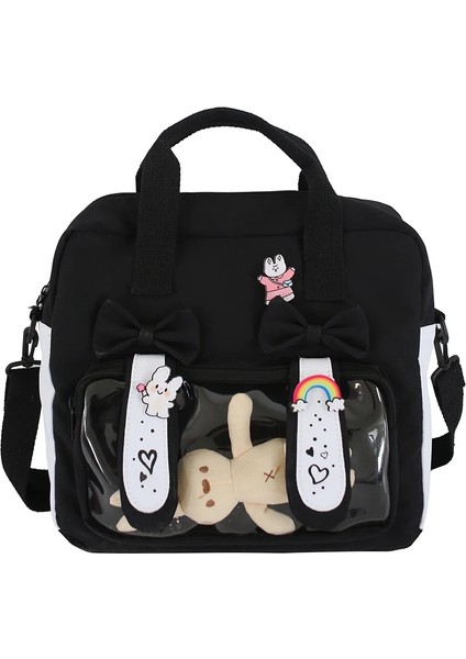 Okul Kız Sırt Çantası Okul Çantaları Genç Kızlar Için Çok Cepler Yeni Kawaii Sırt Çantası Kadın Harajuku Sevimli Mochila (Yurt Dışından)