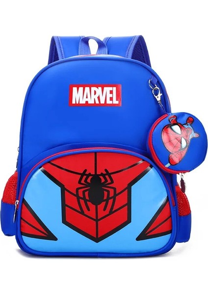 Marvel Çocuk Sırt Çantaları Çocuklar Için Marka Karikatür Örümcek Adam Erkek Omuz Çantaları Öğrenciler Lüks Moda Okul Çantaları Büyük Kapasiteli (Yurt Dışından)