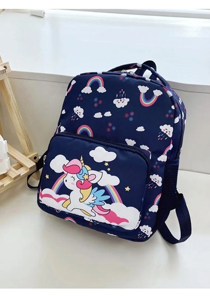 Karikatür Desen Renkli Erkek ve Kızların Küçük Sırt Çantası Öğrenci Çantaları Çocuk Seyahat Sırt Çantası (Yurt Dışından) fırsatları