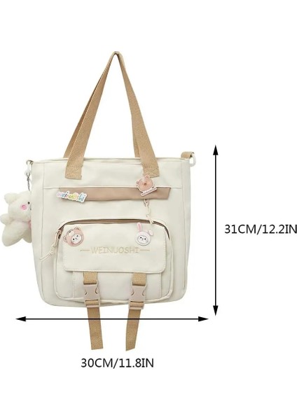 Okul Kız Sırt Çantası Okul Çantaları Genç Kızlar Için Çok Cepler Yeni Kawaii Sırt Çantası Kadın Harajuku Sevimli Mochila (Yurt Dışından)
