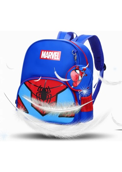 Marvel Çocuk Sırt Çantaları Çocuklar Için Marka Karikatür Örümcek Adam Erkek Omuz Çantaları Öğrenciler Lüks Moda Okul Çantaları Büyük Kapasiteli (Yurt Dışından)