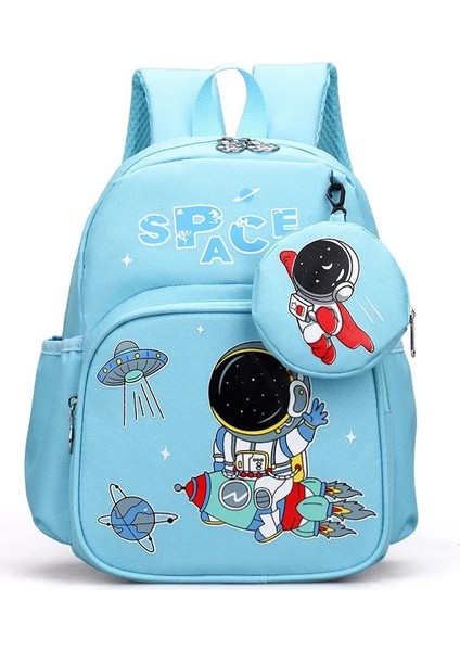 Karikatür Okul Sırt Çantası Öğrenci Için Unicorn Tavşan Baskı Okul Çantası Erkek Kız Anaokulu Bebek Çocuk Sırt Çantası ile Bozuk Para Cüzdanı (Yurt Dışından)