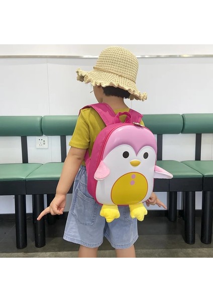 Sevimli Çocuk Çantaları Karikatür Penguen Pvc Naylon Sırt Çantası Anaokulu Erkek Kız Küçük Okul Çantaları Çocuklar Mini Sırt Çantası Okul Çantası (Yurt Dışından) fiyatları