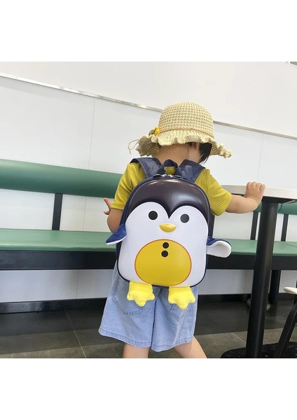 Sevimli Çocuk Çantaları Karikatür Penguen Pvc Naylon Sırt Çantası Anaokulu Erkek Kız Küçük Okul Çantaları Çocuklar Mini Sırt Çantası Okul Çantası (Yurt Dışından) modelleri