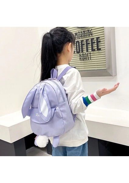 Yeni Moda Çocuk Okul Çantaları Bunny Taşınabilir Sırt Çantaları Çocuklar Seyahat Sırt Çantaları Sevimli Erkek ve Kız Okul Kitap Sırt Çantası 20L (Yurt Dışından) fırsatları