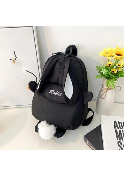Yeni Moda Çocuk Okul Çantaları Bunny Taşınabilir Sırt Çantaları Çocuklar Seyahat Sırt Çantaları Sevimli Erkek ve Kız Okul Kitap Sırt Çantası 20L (Yurt Dışından)