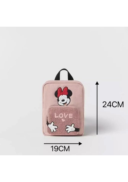 Yürümeye Başlayan Çocuk Renk Eşleştirme Sırt Çantaları Yepyeni Tasarım Renkli Giden Çantalar Çocuklar Mickey Mouse Baskı Fermuarlı Iki Omuz Çantası (Yurt Dışından) fiyatları