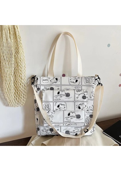 Snoopy Kız Erkek Omuz Askılı Çanta Cep Telefonu Çantası Sevimli 2023 Yeni Kadın Bozuk Para Cüzdanı Çocuk Çapraz Vücut Çanta (Yurt Dışından)