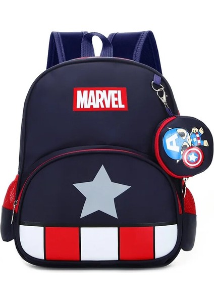 Marvel Çocuk Sırt Çantaları Çocuklar Için Marka Karikatür Örümcek Adam Erkek Omuz Çantaları Öğrenciler Lüks Moda Okul Çantaları Büyük Kapasiteli (Yurt Dışından)