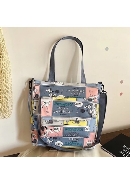 Snoopy Kız Erkek Omuz Askılı Çanta Cep Telefonu Çantası Sevimli 2023 Yeni Kadın Bozuk Para Cüzdanı Çocuk Çapraz Vücut Çanta (Yurt Dışından)