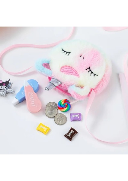 Çocuk Kız Omuzdan Askili Çanta Unicorn Hayvanlar Messenger Çanta Çocuklar Tuşları Bozuk Para Cüzdanı Sevimli Prenses Cüzdan Sevgililer Günü Hediyeleri (Yurt Dışından) fiyatları