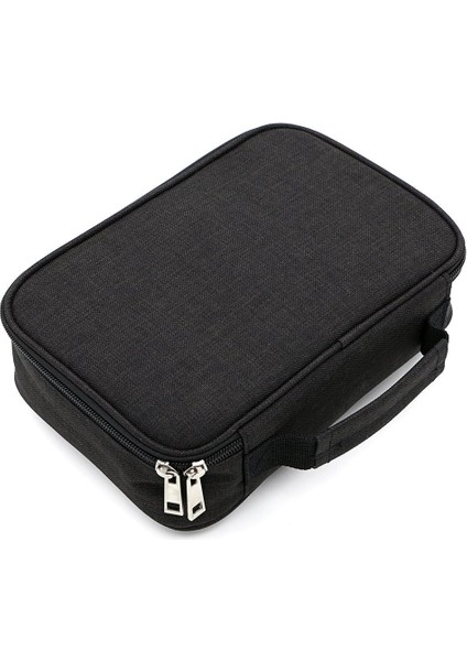 Yüksek Kapasiteli Fermuarlı Kalemler Kalem Kutusu - Çok Fonksiyonlu Kırtasiye Kalem Çantası 72 Yuvalı Renkli Kalem Kutusu 2 Çıkarılabilir Kollu Taşınabilir Kalem Çantaları (Mor) (Yurt Dışından)