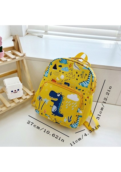 Karikatür Desen Renkli Erkek ve Kızların Küçük Sırt Çantası Öğrenci Çantaları Çocuk Seyahat Sırt Çantası (Yurt Dışından) fiyatları