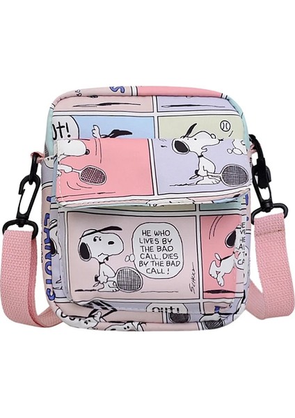 Snoopy Kız Erkek Omuz Askılı Çanta Cep Telefonu Çantası Sevimli 2023 Yeni Kadın Bozuk Para Cüzdanı Çocuk Çapraz Vücut Çanta (Yurt Dışından) fırsatları