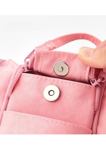 Büyük Kapasiteli Kalem Kutusu ve Çok Alanlı Öğrenci Kalem Kutusu Ofis Malzemeleri Saklama Çantası (Pembe) (Yurt Dışından) fırsatları