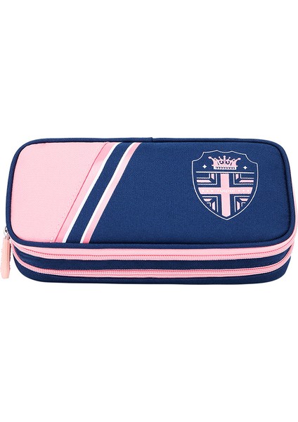 Büyük Kapasiteli Kalem Kalem Kutusu Ofis Koleji Okul Büyük Depolama Yüksek Kapasiteli Çanta Kılıfı Tutucu Kutusu Organizatör, Pembe (Yurt Dışından)