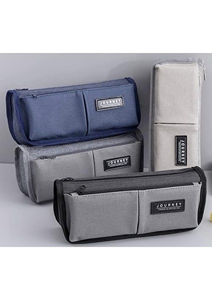 Siyah Depolama Kılıfı Marker Kalem Kalem Kutusu Okul ve Ofis Için Basit Kırtasiye Çanta Tutucu (Gri) (Yurt Dışından) fiyatları