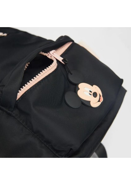 Siyah Mickey Sırt Çantaları Karikatür Moda Anaokulu Çocuk Okul Çantası Trendy Rahat Çocuk Çantası Çift Omuz Erkek Okul Çantası (Yurt Dışından) fırsatları