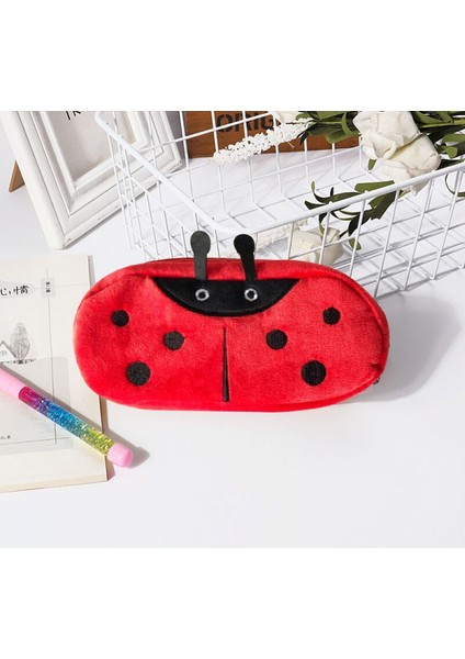 Sevimli Peluş Kalem Kutusu Karikatür Kalem Çantası Hayvan Çocuk Ilkokul Öğrencisi Kırtasiye Çantası Yaratıcı Hediye Kırtasiye Kutusu (Yurt Dışından)