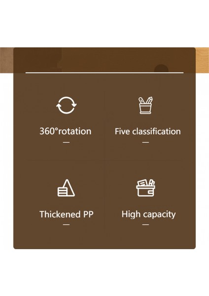 Kişiselleştirilmiş Yaratıcı Kalem Tutucu Dönen Çok Fonksiyonlu Büyük Kapasiteli Masaüstü Saklama Kutusu Öğrenci Ofis Kalem Tutucu (Yurt Dışından) fiyatları