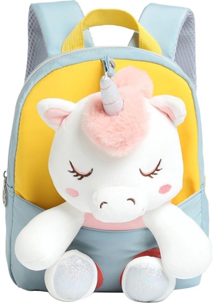 Çocuk Karikatür Unicorn Sırt Çantası 3D Bebek Öğrenci Sırt Çantası Erkekler Kızlar Için Çalışma Seyahat Okul Çantası (Yurt Dışından) fırsatları
