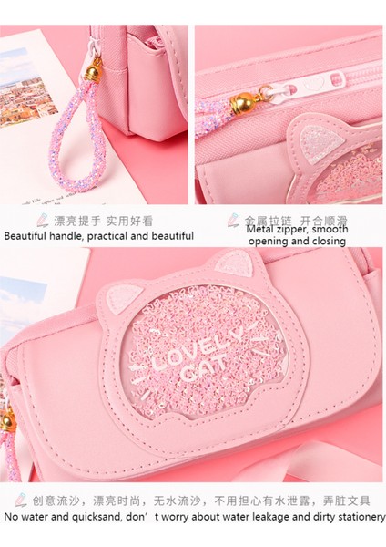 Kalem Kutusu Kırtasiye Çantası Kore Tuval Kırtasiye Bataklık Sevimli Kırtasiye Kutusu Yaratıcı Kalem Kutusu Kız Öğrenci (Yurt Dışından) fırsatları