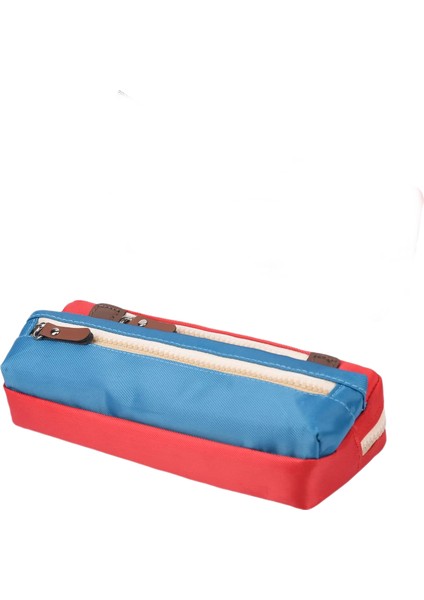 Okul Ev Seyahat Için Büyük Kapasiteli Kalem Kutusu Çok Fonksiyonlu Kırtasiye Depolama Kılıfı Renkli Kalem Tutucu Kozmetik Çantası Makyaj Organizatör Çoklu Fermuar Bölmeleri (Kırmızı) (Yurt Dışından) fırsatları