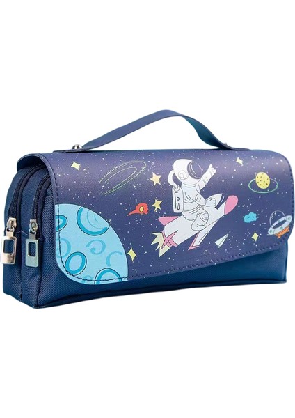 Büyük Kapasiteli Kalem Kalem Kutusu Ofis Koleji Okul Büyük Depolama Yüksek Kapasiteli Çanta Kılıfı Tutucu Kutusu Organizatör (Yurt Dışından)