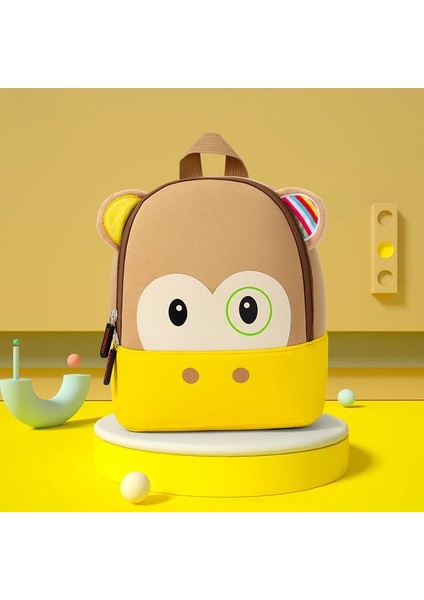 Moda Çocuk Okul Çantaları 3D Biyomimetik Hayvan Çocuk Sırt Çantası Anaokulu Erkek ve Kız Okul Çantaları Mini Sırt Çantası Kitap Çantası (Yurt Dışından)