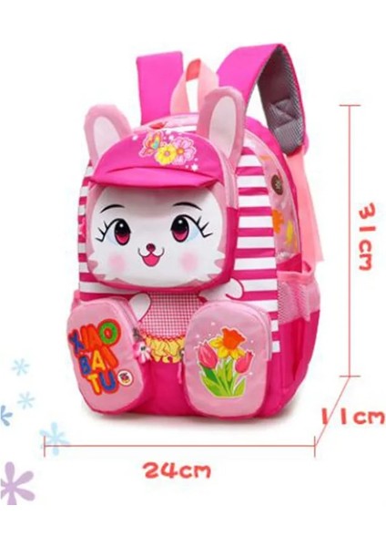 Yeni 3D Çocuk Okul Sırt Çantası Kız Erkek Tavşan Kaplan Okul Çantaları Çocuk Anaokulu Sırt Çantaları Mochila Infantil (Yurt Dışından) modelleri