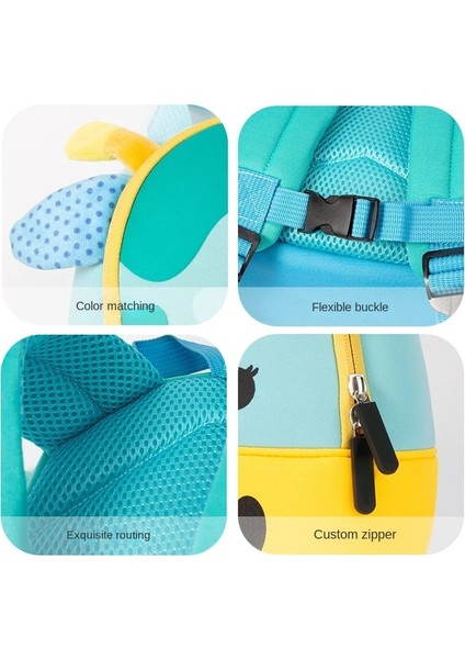 Moda Çocuk Okul Çantaları 3D Biyomimetik Hayvan Çocuk Sırt Çantası Anaokulu Erkek ve Kız Okul Çantaları Mini Sırt Çantası Kitap Çantası (Yurt Dışından) indirimleri