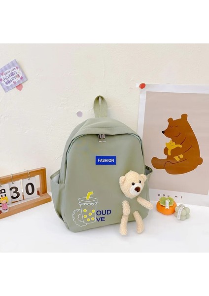 Işlemeli Adı Çocuklar Schoolbag Ilköğretim Okulu Öğrenci Karikatür Sevimli Hafif Sırt Çantası Açık Çocuk Omuz Çantaları (Yurt Dışından)