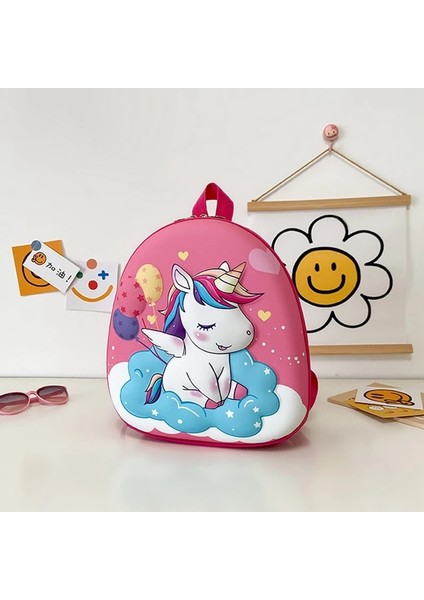 Çocuk Karikatür 3D Dinozor Sırt Çantaları Sevimli Anaokulu Okul Çantası Su Geçirmez Çocuklar Kitap Çantaları Erkek Kız Hayvan Çantası (Yurt Dışından)