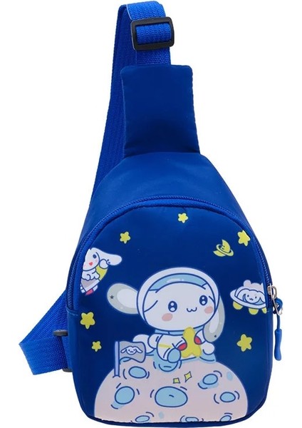 Sanrio Hello Kitty Çocuk Göğüs Çantası 2023 Kuromi Sevimli Bozuk Para Cüzdanı Omuz Çantası Erkek Kız Çapraz Vücut Çanta Moda Askılı Çanta (Yurt Dışından)