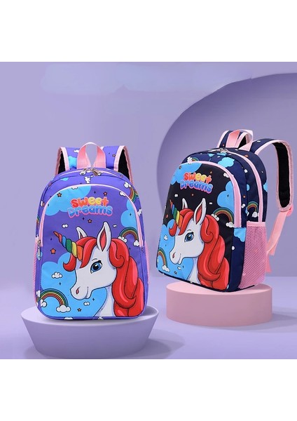 Erkek Kız Karikatür Unicorn Okul Çantaları Lager Kapasiteli Okul Sırt Çantası Anaokulu Ilköğretim Okulu Sırt Çantaları Kawaii Çocuk Çantası (Yurt Dışından) modelleri