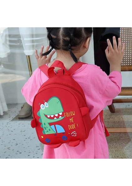 Karikatür Bebek Koşum Sırt Çantaları Sevimli Dinozor Anti-Kayıp Okul Çantaları Anaokulu Çocuk Kız Erkek Okul Çantası Yürümeye Başlayan Sırt Çantası (Yurt Dışından) fırsatları