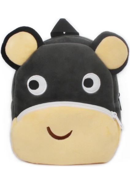 Yürümeye Başlayan Peluş Sırt Çantası Sevimli Anaokulu Bebek Sırt Çantaları Erkek Kız Için 3D Karikatür Hayvan Bebek Çantaları 0-4 Yıl Çocuk Kitap Çantası (Yurt Dışından)