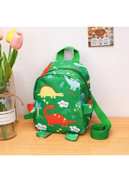 Okula Dönüş Sevimli Dinozor Bebek Sırt Çantası Çocuk Okul Çantası Anaokulu Yürümeye Başlayan Kitap Çantaları Çocuklar Bozuk Para Cüzdanı Aperatif Çanta (Yurt Dışından)