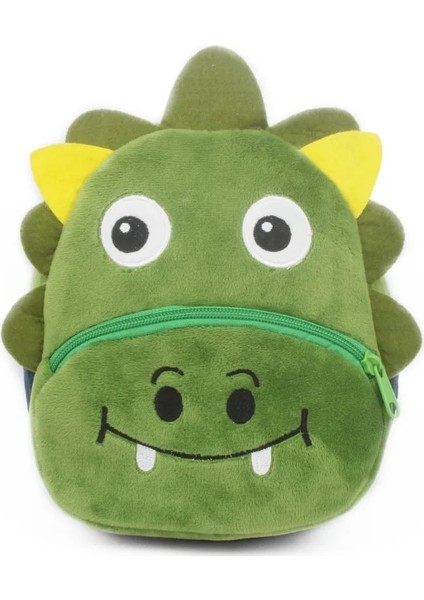 Yürümeye Başlayan Peluş Sırt Çantası Sevimli Anaokulu Bebek Sırt Çantaları Erkek Kız Için 3D Karikatür Hayvan Bebek Çantaları 0-4 Yıl Çocuk Kitap Çantası (Yurt Dışından)