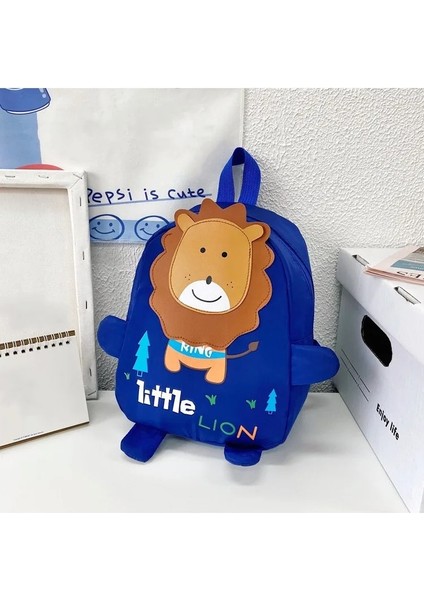 Karikatür Çocuk Sırt Çantaları Mini Anaokulu Okul Çantası Sevimli Aslan Sırt Çantası Çocuk Okul Çantaları Kız Erkek Öğrenci Sırt Çantası Sırt Çantası (Yurt Dışından)
