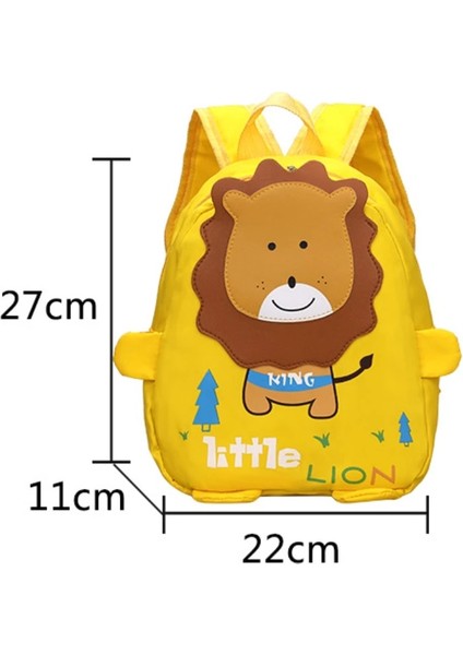 Karikatür Çocuk Sırt Çantaları Mini Anaokulu Okul Çantası Sevimli Aslan Sırt Çantası Çocuk Okul Çantaları Kız Erkek Öğrenci Sırt Çantası Sırt Çantası (Yurt Dışından) indirimleri