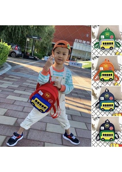 Sevimli Anaokulu Çocuklar Okul Çantaları Karikatür Araba Çocuk Sırt Çantası Kız Erkek Hafif Tuval Yürümeye Başlayan Okul Çantası (Yurt Dışından) fiyatları