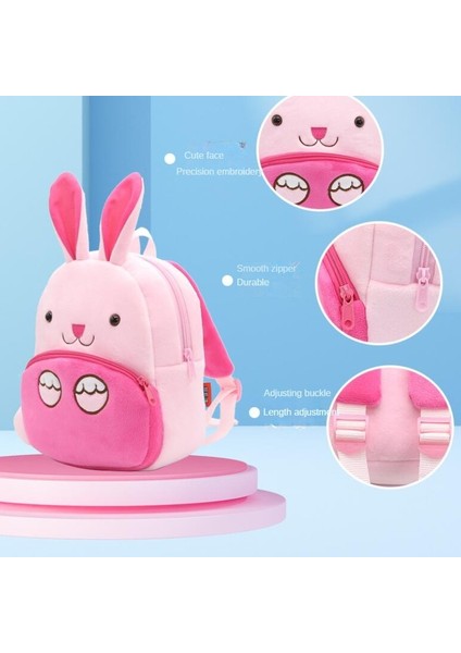 Karikatür Sevimli Peluş Sırt Çantası Hayvan Sırt Çantası Erkek Kız Okul Sırt Çantası Gezi Eğlence Çantası (Yurt Dışından) fiyatları