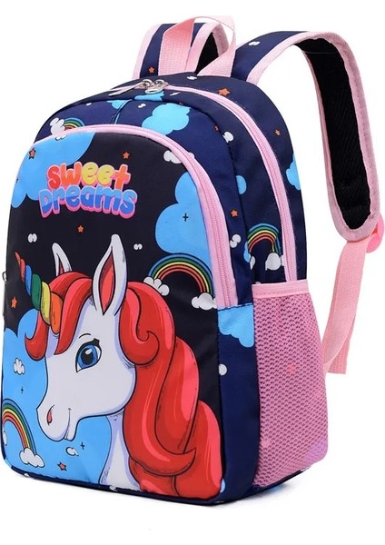 Erkek Kız Karikatür Unicorn Okul Çantaları Lager Kapasiteli Okul Sırt Çantası Anaokulu Ilköğretim Okulu Sırt Çantaları Kawaii Çocuk Çantası (Yurt Dışından) fırsatları